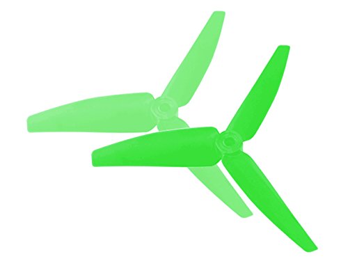 Microheli Plastic 3 Blade Propeller 82mm Tail Blade (GREEN) - BLADE 200 SRX