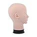 Female Professional Cosmetology Bald Mannequin Head for Making up,Making wigs, Displaying Wigs,Glasses,Hair