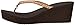 Sanuk Women's Yoga Braided Wedge Metallic Wedge Flip Flop