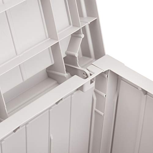 2 AmazonBasics+22+Gallon+Resin+Deck+Storage