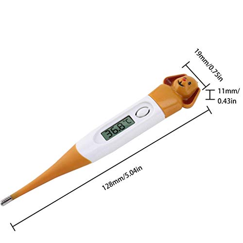 Digital Thermometer, Accurate Oral Underarm Rectal Temperature