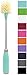 Simple Modern Steel Water Bottle Brush - Cleaning Baby Bottles, Tumblers, Water Cups, Travel Coffee Mugs & Food Jars - Replaceable Brush Head