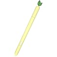 Case for S Pen on Samsung Galaxy Tab S7 FE/S7/S7 Plus/S8/S8 Plus/S8 Ultra /S9 /S9Plus / s9 Ultra Pencil Cover Colorful for Tablet Stylus Bag Non-Slip Protection Silicon Sleeve (Pineapple Yellow)