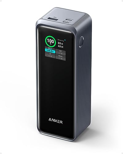 Anker Prime Powerbank, 27650mAh 250W Max, 3 Ports, smarte App-Steuerung