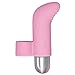 Adam & Eve 10 Function Silicone Rechargeable 10 Speed Finger Vibrator, Battery Operated Adjustable Stimulator, Insertable Sex Toys for Women, Waterproof & Powerful Vibration Modes, 3.39