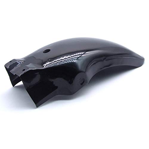 Mingting Rear Fender Mudguard for Honda Yamaha Suzuki Chopper Cruiser (Black)