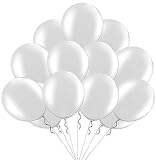 Elecrainbow 100 Pack 12 Inch 2.8 g/pc Thicken Clear Balloons,Transparent Color for Party Supplies and Decorations