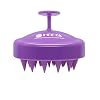 Hair Shampoo Brush, HEETA Scalp Care Hair Brush with Soft Silicone Scalp Massager (Purple)
