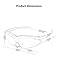 ODODOS - Polarized Sports Sunglasses With Superlight Frame for Fishing Golf - UV400