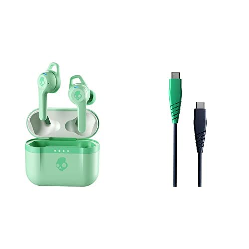 Skullcandy Indy Evo True Wireless in-Ear Earbuds Pure Mint with