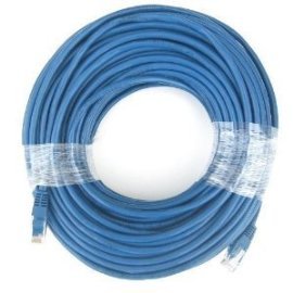 RiteAV - Cat5e Network Ethernet Cable - Blue - 100 ft.