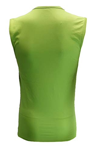 Reebok Men's Performance Workout Tank Top Sleeveless Activewear (Ultra Lime, Small)