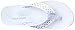 Skechers Women's Meditation Rhinestone Flip Flop, White, 7 M US