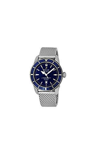 Breitling men s a1732016/c734ss blue dial superocean he…