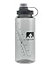 Nathan Sports LittleShot 750ml Sport Nozzle BPA Free Water Bottle with Strap Reusable Water Bottle Portable Water Bottle Blue Pink Grey Sparkle and Clear