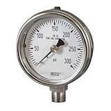 Wika 232.54 2.5 Industrial Stainless Steel Gauge, 0