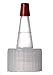 SanDaveVA Brand 4oz Plastic Squeeze Bottles Yorker Caps 12/pk Food Grade Highly Squeezable for Cake Decorating, Condiments, Paint, Crafts, Dye or Glue Long Replacement Caps Included