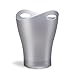 Nonsny Garbino Polypropylene Waste Can, Silver