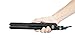 Professional Hair Flat Iron Titanium Straightener 1 Inch Floating Tourmaline Ceramic Heats Up Fast Plate Temperature Control 450℉Auto Shut Off, Matte Black, JINRI