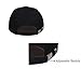 Enseng Car Logo Adjustable Baseball Hat, Unisex Hat Travel Cap Car Racing Motor Cap for Mercedes Benz (Black)