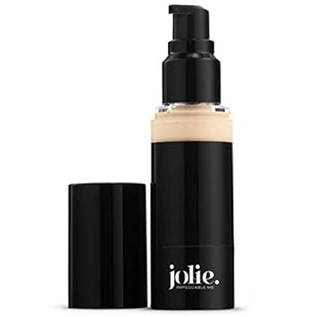 Amazon Com Jolie Luminous Foundation Spf 15 Silky Hydrating Liquid Makeup Sweet Almond Beauty