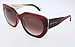 Balenciaga BA0017-47T SUNGLASSES light brown Frame w/gradient bordeaux Lens 57mm