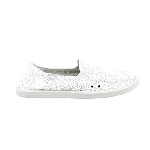 sanuk donna crochet black