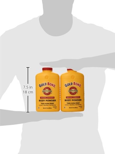 Gold Bond Medicated Powder 10-Ounce Containers (Pack of 3)