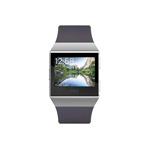 Fitbit Ionic GPS Smart Watch, Blue-Gray/Silver, One Size (S & L Bands Included) (Certified Refurbished)