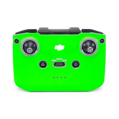 Wrapgrade Skin compatible with DJI Mavic Air 2 | Remote Controller (NEON GREEN) — image 1