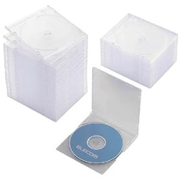 Elecom Slim CD/Caja para DVD CCD-017LCR (importación de Japón): Amazon.es: Informática