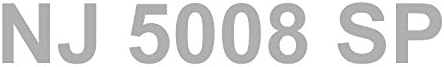 Stickyzilla Custom Made Vinyl Boat PWC Boat Registration Numbers Set of (2) 3" X 22", Arial - Silver