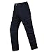 HARD LAND Men's Waterproof Tactical Pants Ripstop Cargo Pants with Elastic Waistband for Work Hunting Fishing Hiking