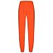 a2z4kids Girls Boys Plain Tracksuit Hooded Jogging Suit - T.S Plain Neon Orange 9-10