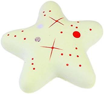 Honghong Fun Galaxy Starfish Shape Squishy Slow Rising Squeeze Streach Stress Relief Toy for Adult Kids Gift- Random Color
