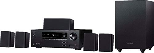 Onkyo HT-S3910 Home Audio Theater Receiver and Speaker Package, Front/Center Speaker, 4 Surround Speakers, Subwoofer and… - Image 2