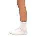 TeeHee Kids Girls Cotton Basic Crew Socks 6 Pair Pack (6-8Y, Polka Dots)