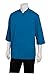 Chef Works Men's Morocco Chef Coat, Blue, Medium