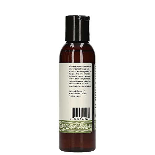 Banyan Botanicals Brahmi Oil with Sesame Base USDA Certified Organic