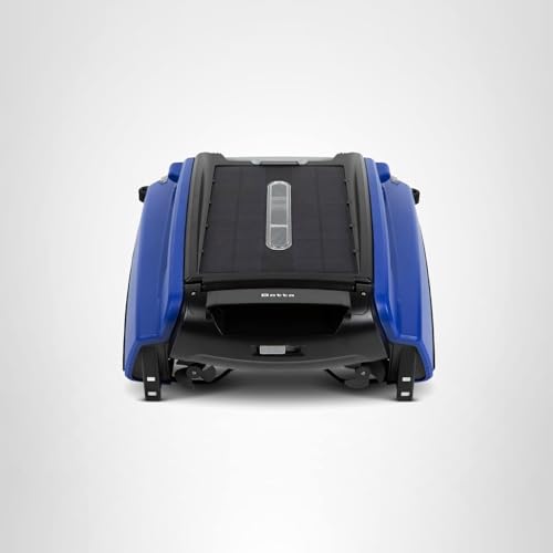Betta SE Solar Powered Automatic Robot Pool Skimmer Cleaner with 30-Hour Continuous Cleaning, Battery Power and Revised Two Salt Chlorine Tolerant Motors (Blue)