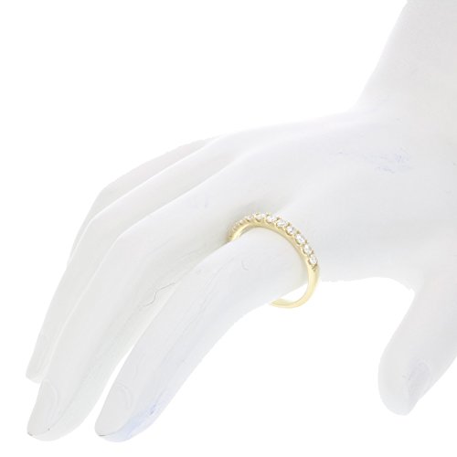 Vir Jewels 1/2 ctw Prong Set Diamond Wedding Band in 14k Yellow Gold in Size 7.5 - Thumbnail 3