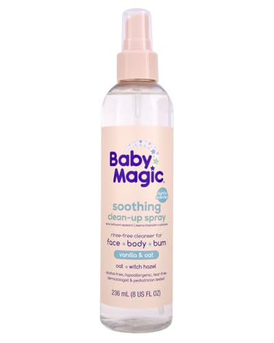 Baby Magic Soothing Clean-Up Spray, Vanilla & Oat, Hypoallergenic, 8 oz