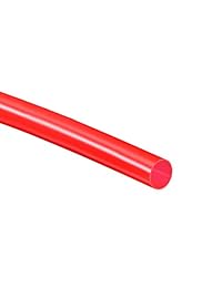 Uxcell a16031400ux0195 translúcido de 8 mm x 12 mm de silicona agua Bomba de aire Manguera de Tubo, 16 "Largo, 0.31" ID