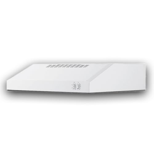 Summit 20” Under Cabinet Convertible Range Hood, Convertible Range Hood, White- HC20WW