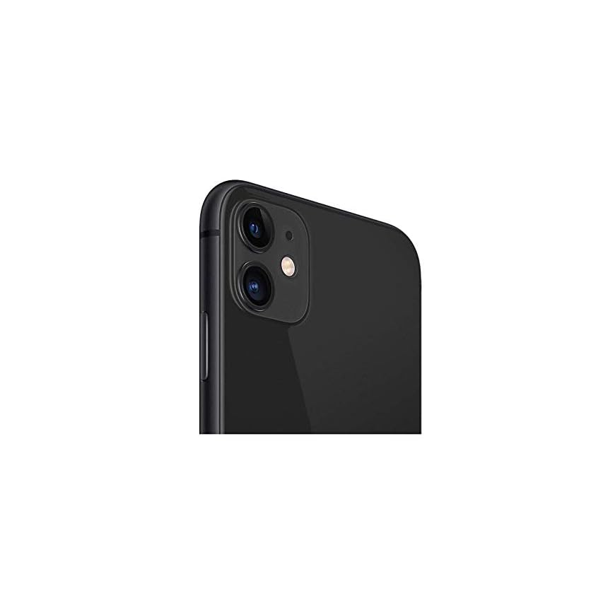 Apple iPhone 11, 128GB, Black Fully Unlocked (Renewed)