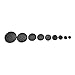 Hex Socket Screw Nut Head Cover Black Hexagon Head Cover Cap Protector 20PCS M5