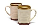 Kook Terracotta Coffee Mug Set, Speckled Ceramic