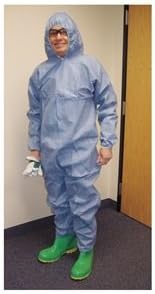 Disposable Coverall, Blue, M, PK25