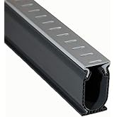 Stegmeier Frontier Deck Drain - Grey (5 ft. Sections) Total: 40 ft. per Carton