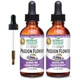Botanic Choice Passion Flower Liquid Extract - Alcohol-Free Herbal Supplement, Traditional Support for Relaxation - 1 Fl. Oz 2 Pack
